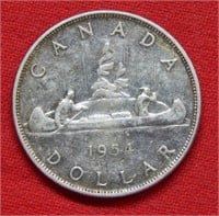 1954 Canada Dollar