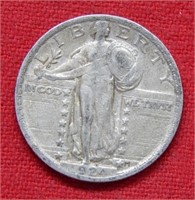 1924 Standing Liberty Silver Quarter