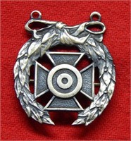 Army Expert Shooting Qualification Sterling Silver
