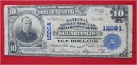 1902 $10 National Bank of Niagara, NY #12284