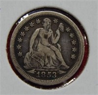 1832 Seated Liberty Silver Dime - Arrows