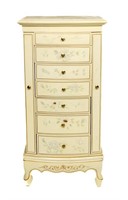 Contemporary Painted Jewelry Chest