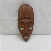 African Style Mask - Carved Wood Tribal - Vintage