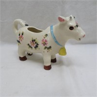 Cow Creamer - Hand painted - Porcelain - Crazing