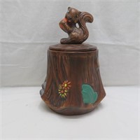 Tree Stump Cookie Jar - Vintage