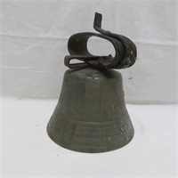 Brass Camel Bell - Iron w / Leather Strap - Worn