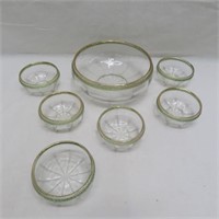 Glass Serving Bowls - Vintage