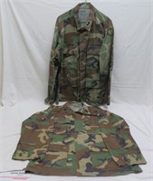 US Army Camo Jackets - Sz - Medium - Regular