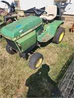 John Deere 316 Lawn Tractor - No Deck - Ran 3