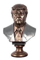 Donald Trump Bust Bronzed