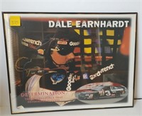 Dale Earnhardt Framed Poster 28" x 22"