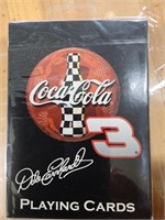 Dale Earnhardt Coca Cola playing Cards