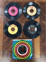 Five 45s as Pictured
