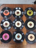 Nine 45s as Pictured