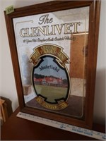 Glenlivet "Muirfield" Bar Mirror - 15" x 20"
