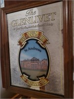 Glenlivet "St. Andrews" Bar Mirror - 15" x 20"