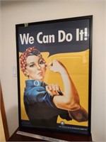 Reproduction "We Can Do It" Rosie Poster