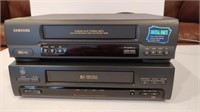 VHS Players: Samsung & GE