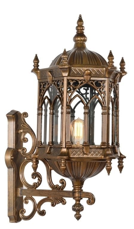 Gothic Wall Lighted Sconce
