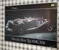 Mercedes Benz Framed Poster