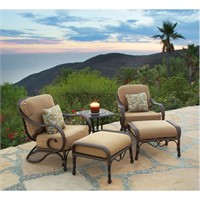 Grand Bonaire Weave Outdoor Club Chair Set of 5