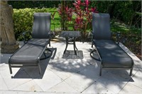 Windermere 3 Piece Swivel Chaise Set (Kit)