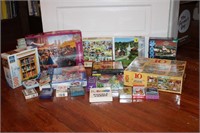 Puzzle lot, playing cards, colorku puzzle cards
