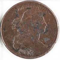 1807 US LARGE ONE CENT COIN