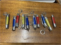 10 PENKNIFE KEYCHAINS,