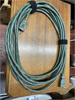 25 FOOT GREEN EXTENSION CORD