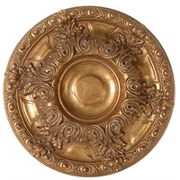 Acanthus Gilt Medallion 23 Inch Dia