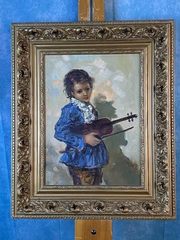 C. Lay ''Boy with Violin''