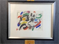 Joan Miro (b. 1893-1983) Lithograph ''Komposition'