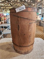 Vintage Wood Nail Keg