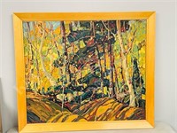 framed print- Frank Carmichael  33.5" x 40"