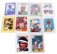 SPORT CARDS & ROOKIE CARDS - LOT OF 10