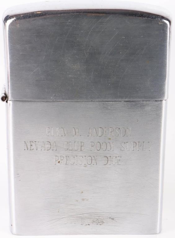 GIANT ENGRAVED ZIPPO LIGHTER