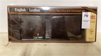 Men’s billfold & English Leather Cologne set