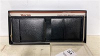 Dante leather pass case wallet