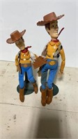 2 Woody Toy Story  Action Figures Burger King