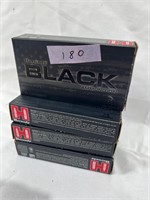 BOXES - HORNADY BLACK - 20 PER BOX