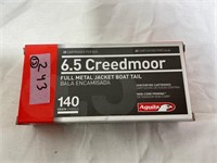 BOXES - AGUILA 6.5 CREEDMOOR FMJ BOAT TAIL (140