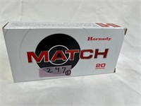 BOXES - HORNADY MATCH 6.5 PRC - 147 GRAIN ELD