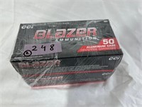 BOXES - CCI BLAZER AMMUNITION - 38 SPECIAL - 125