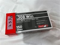 BOXES - AGUILA .308 WIN - 150 GRAIN FMJ BOAT TAIL