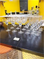 Assorted Champagne & Margarita Glasses