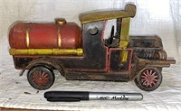 Vintage Metal Toy Delivery Truck