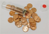 1955-D Solid Date Roll (50 Coins) Lincoln Wheat