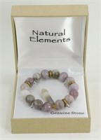 Natural Elements Genuine Stone Bracelet in