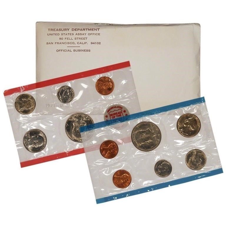 1971 Mint Set in Original Government Packaging, 11